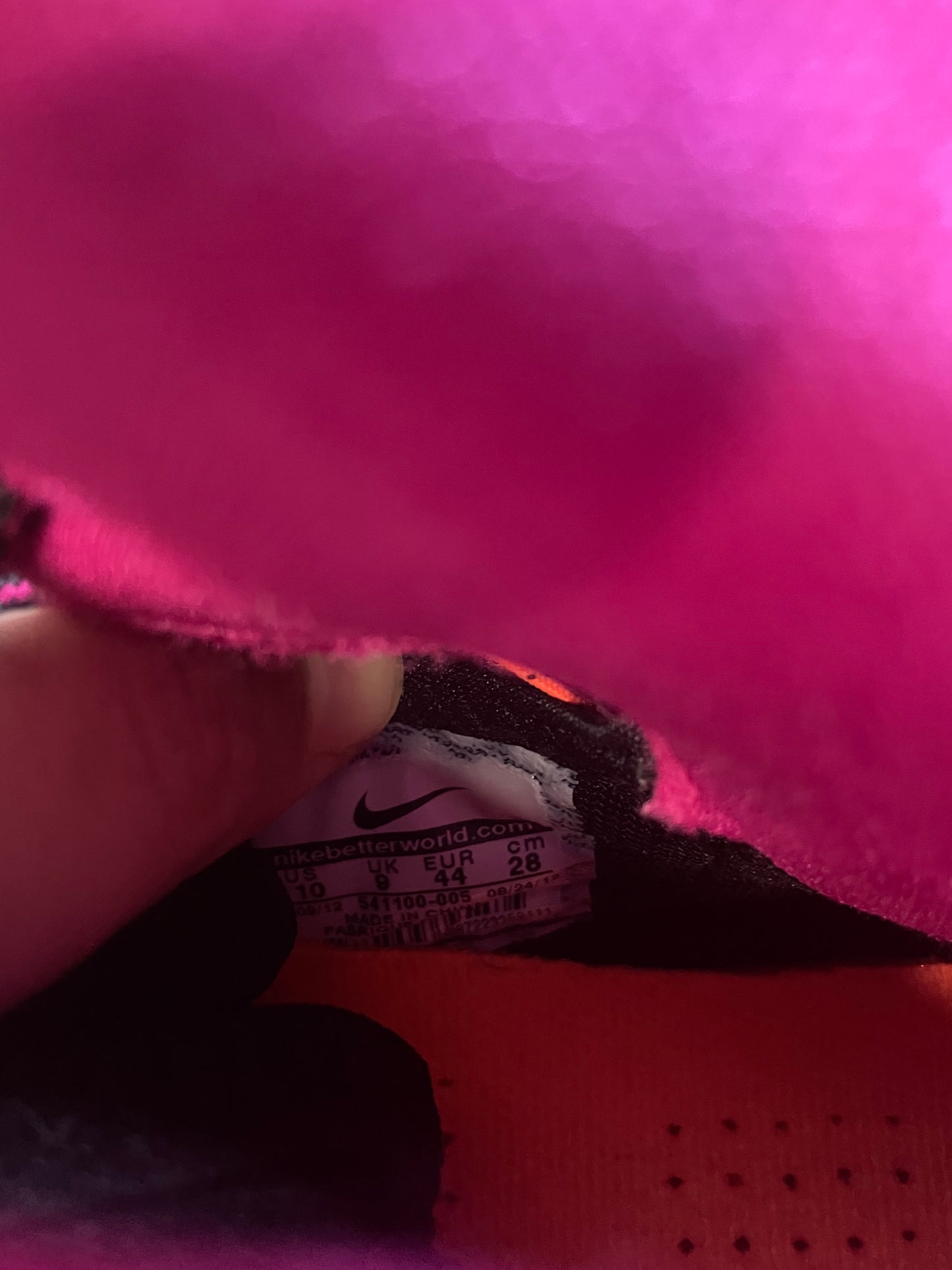 Nike LeBron X 10 Floridan size 10men/11.5women