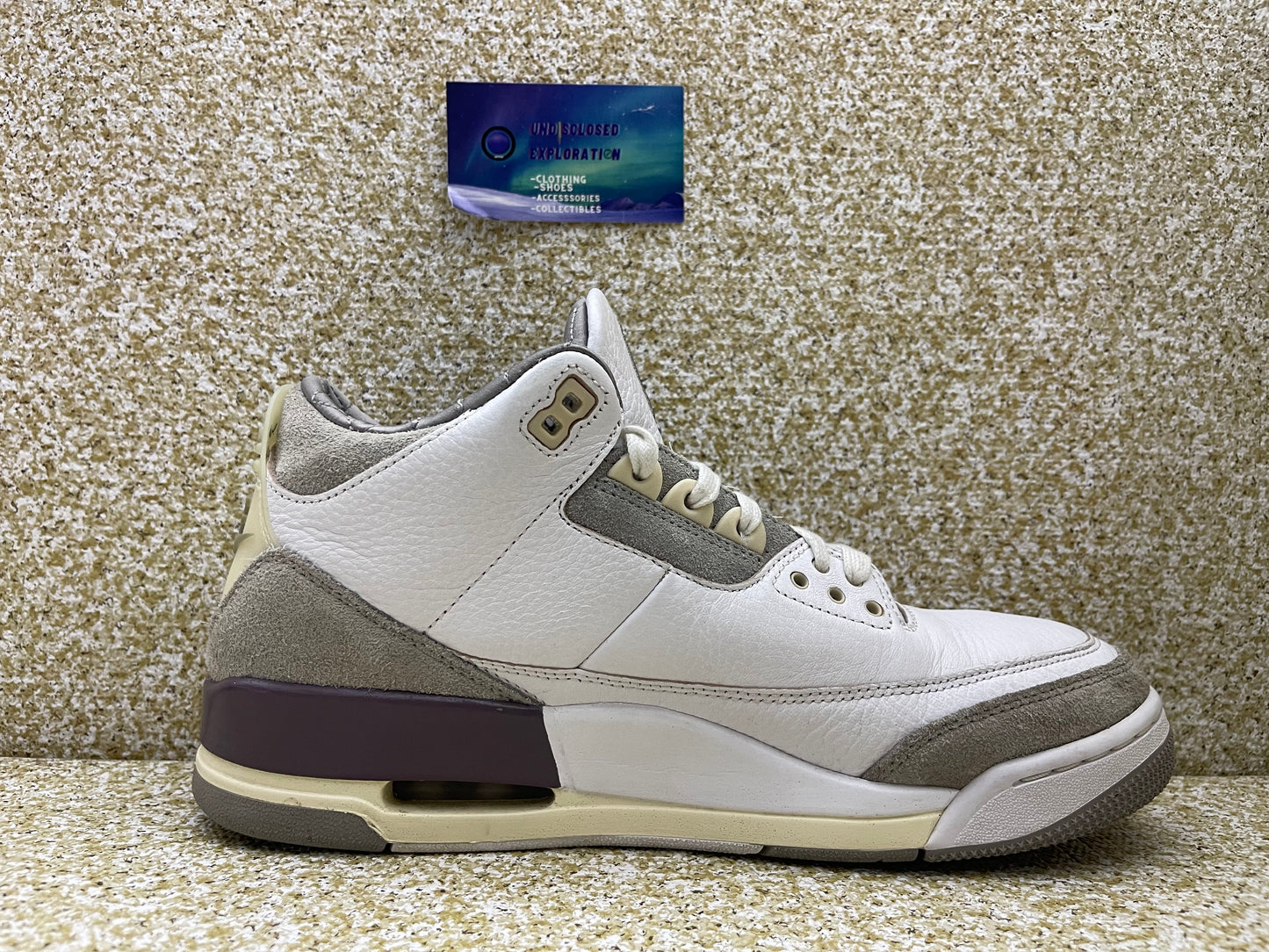 Jordan 3 A Ma Manieré 9.5 Men/ 11 Women “Preowned”