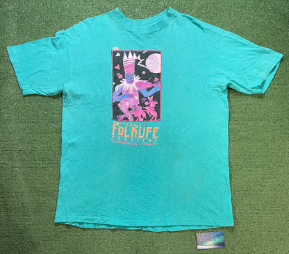 Vintage 1990s FolkLife Festival Seattle tee