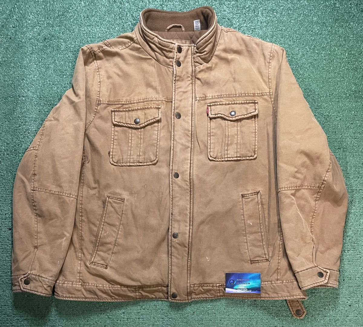 Levi khaki utlity jacket