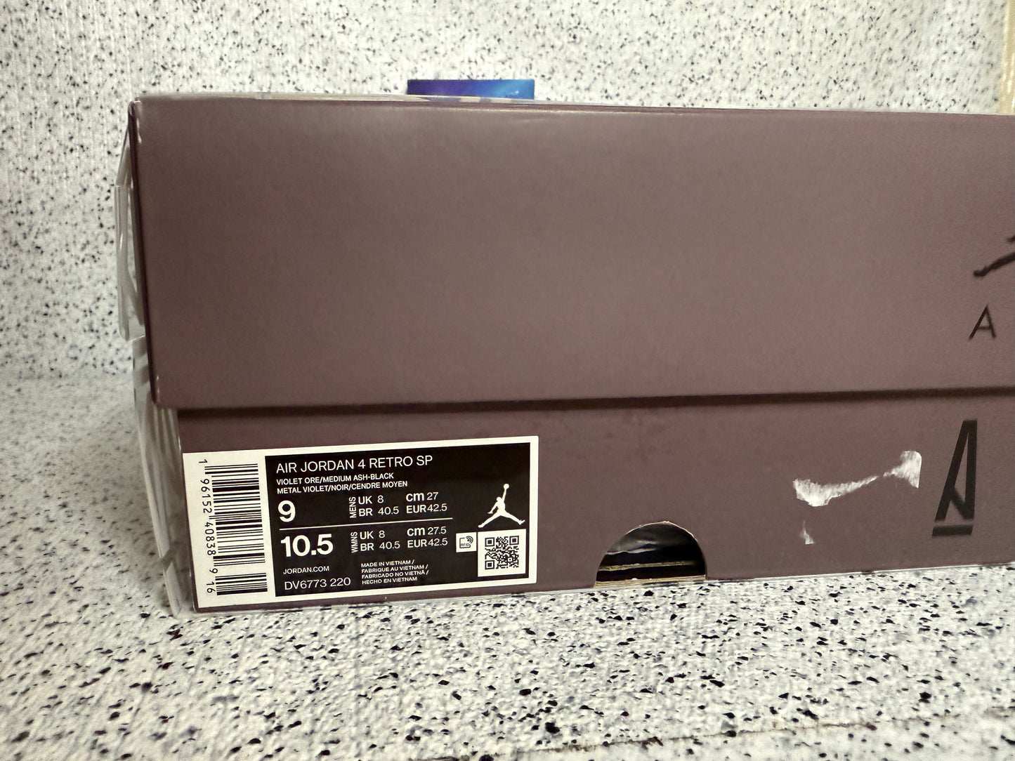 Jordan 4 A Ma Maniére Violet Ore