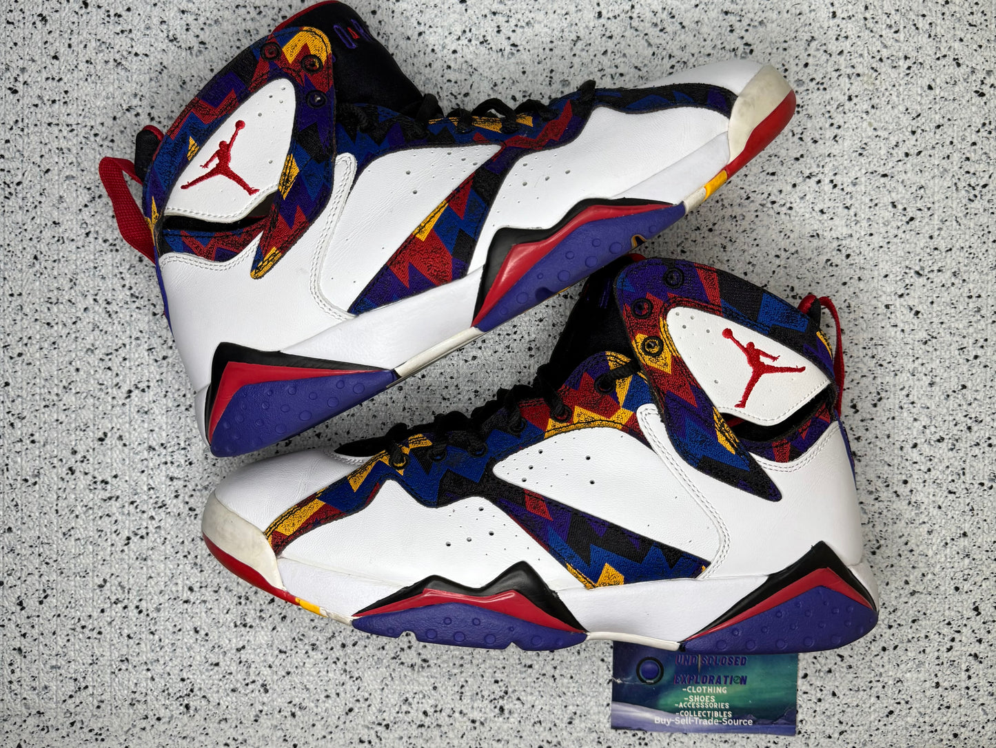 Jordan 7 Sweater 8.5 Men/10 Women “Preowned”