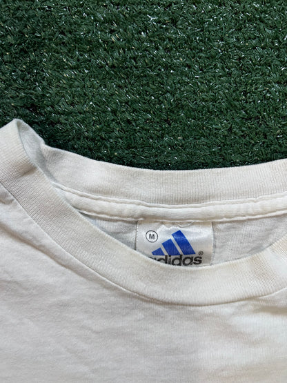 Vintage 1990s Adidas embroidered tee