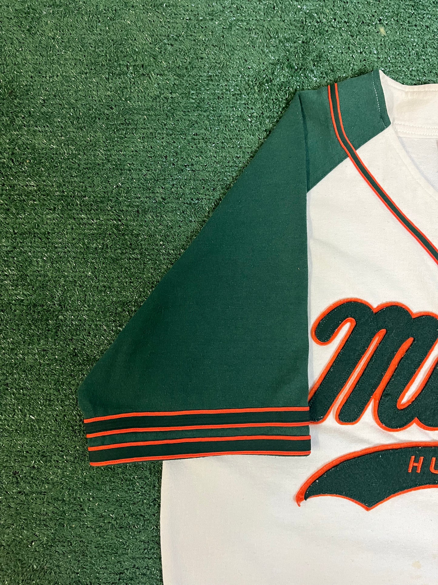 Vintage 1990s Miami hurricanes Starter baseball jersey