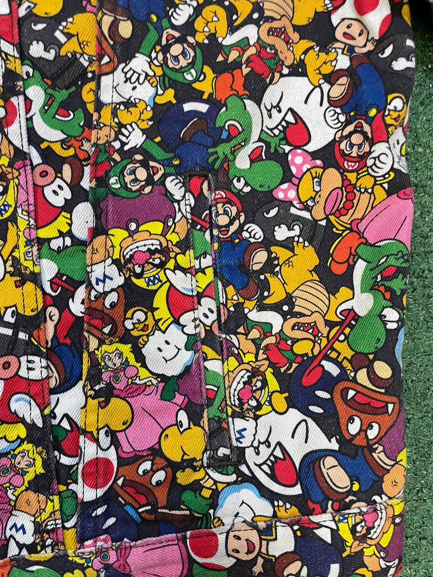 Levi X super Mario Denim jacket