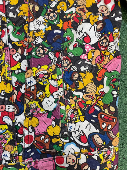 Levi X super Mario Denim jacket