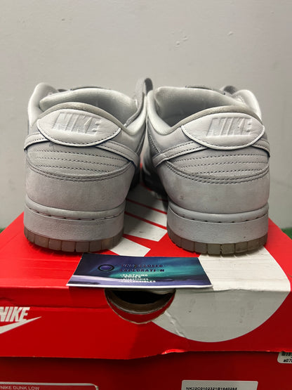 Nike dunk low wolf grey pure platinum size 10.5men/12women