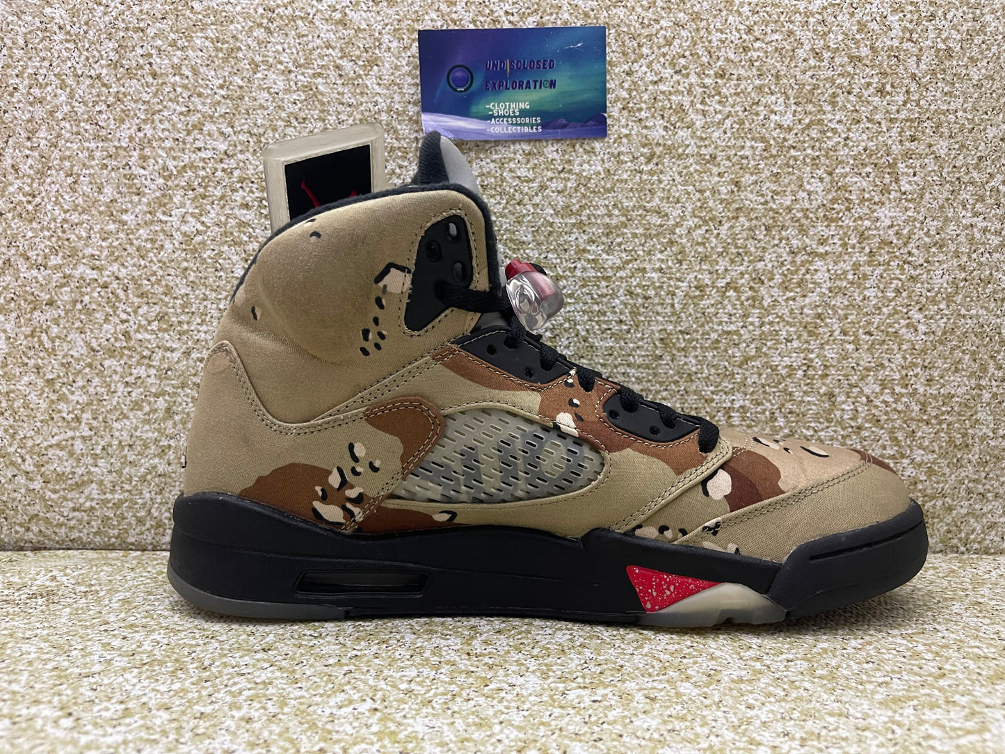 Jordan 5 Supreme Desert Camo 10.5 Men/12 Women “Preowned”