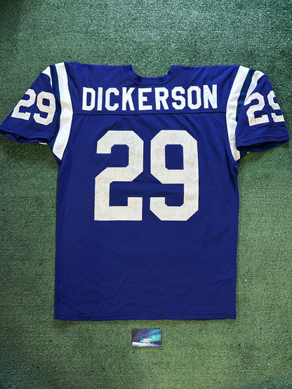 Vintage 1980s Rawlings blue and white football jersey