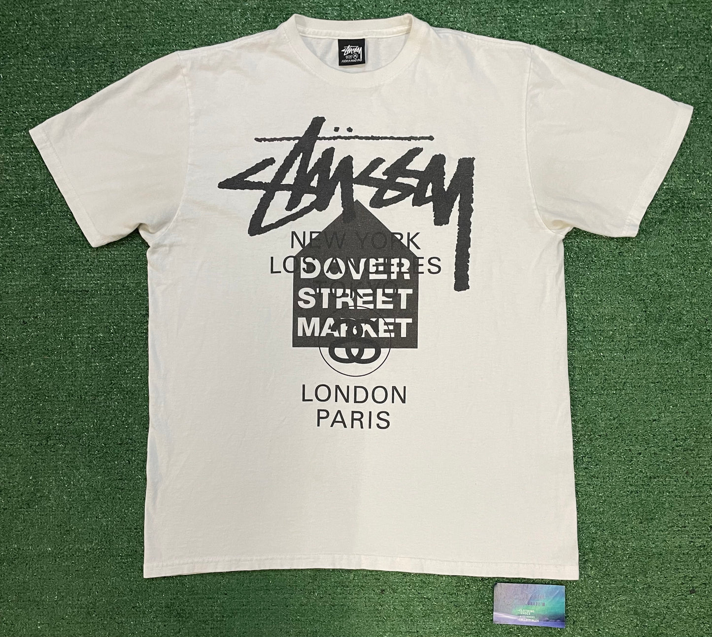 Stussy X Dover Street market world tour tee