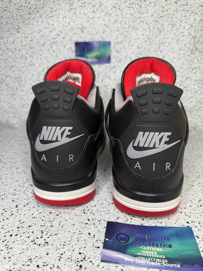 Jordan 4 Bred Reimagined 9.5 Men/11 Women “Preowned”