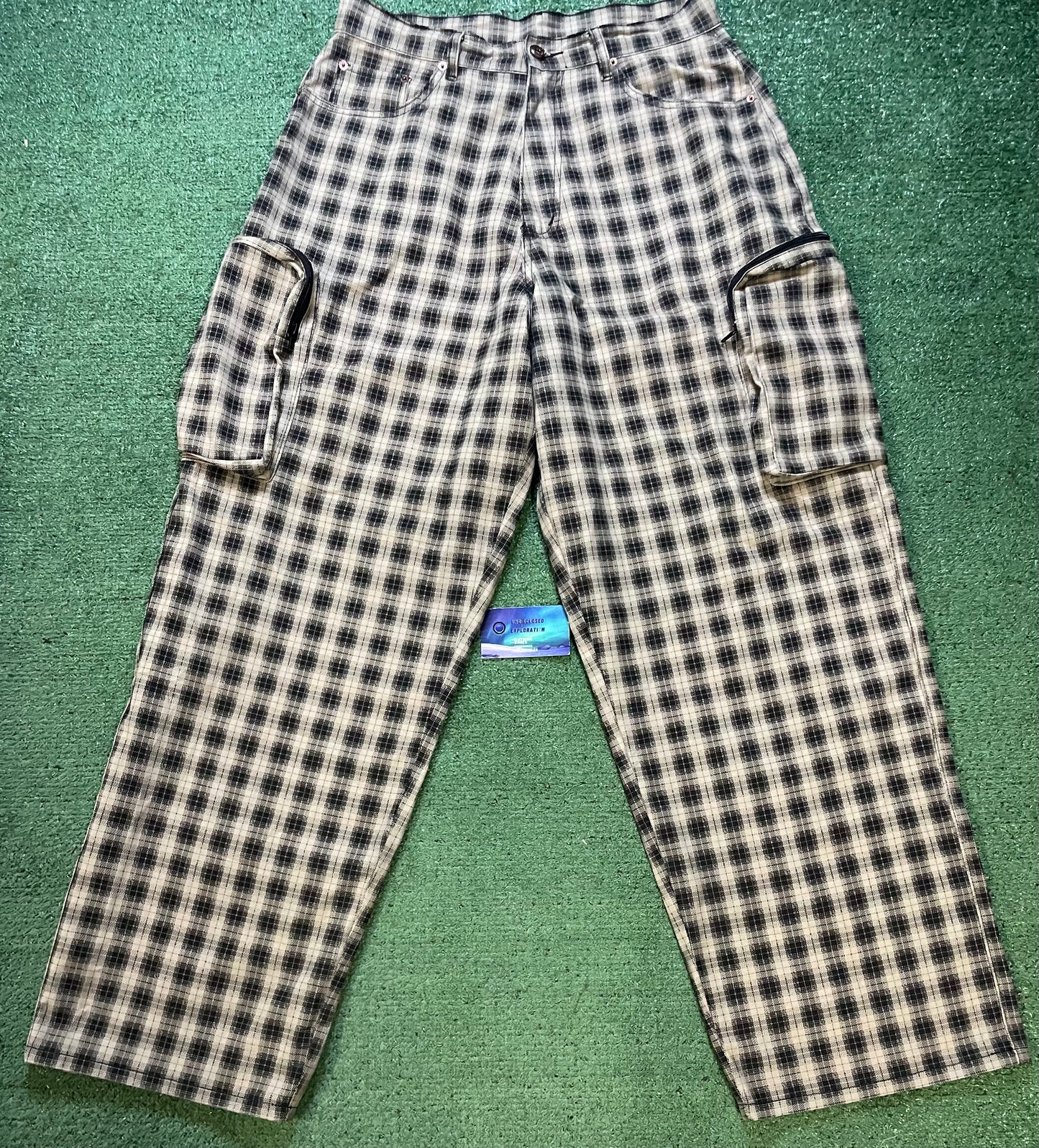 Gv Gallery plaid cargo pants