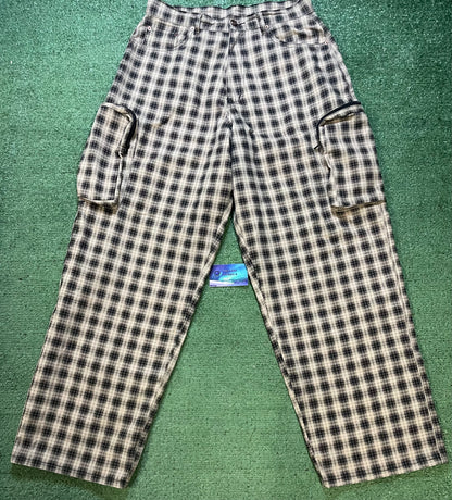 Gv Gallery plaid cargo pants