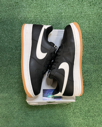 Nike Air Force 1 low black white gum size 11men/12.5women