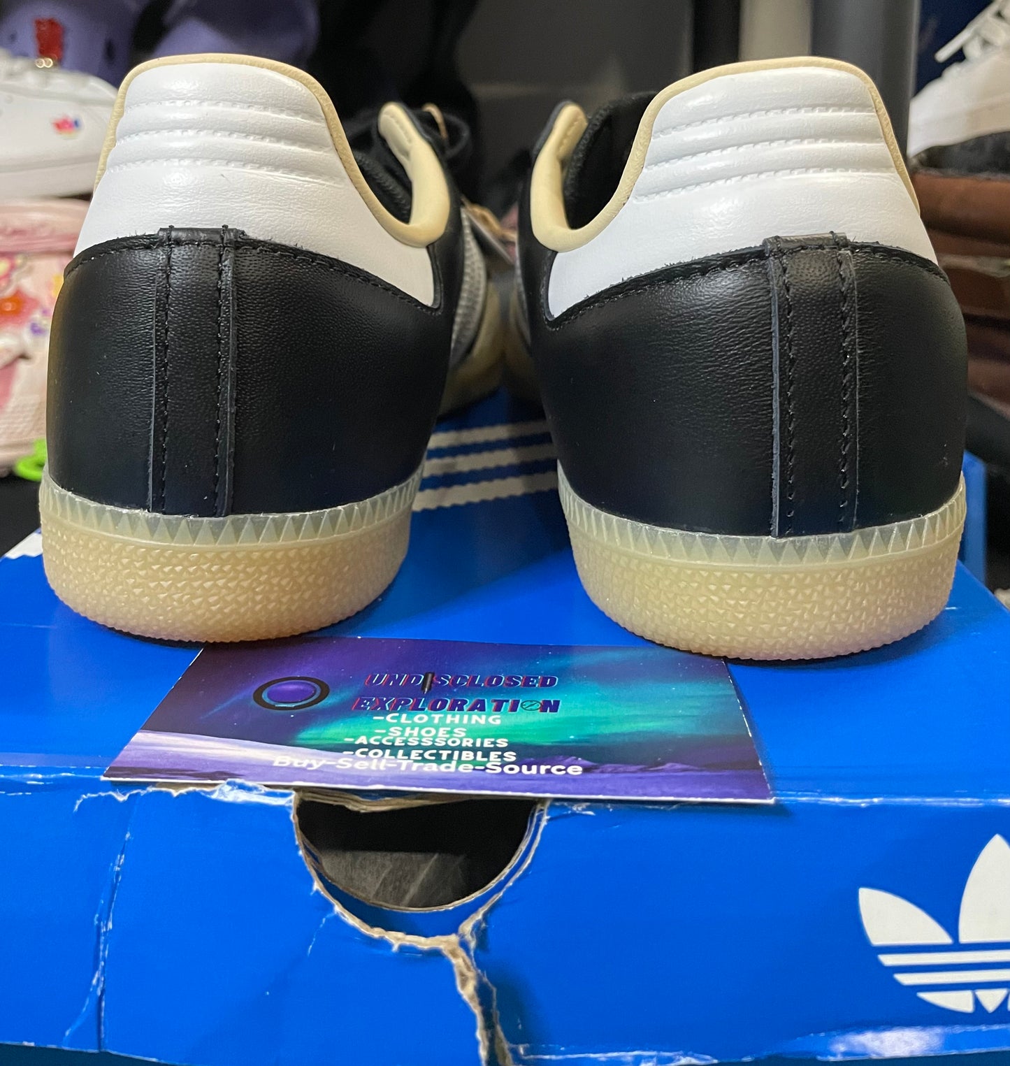 Adidas Samba OG core black cloud white black