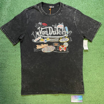 Von Dutch patch logo tee