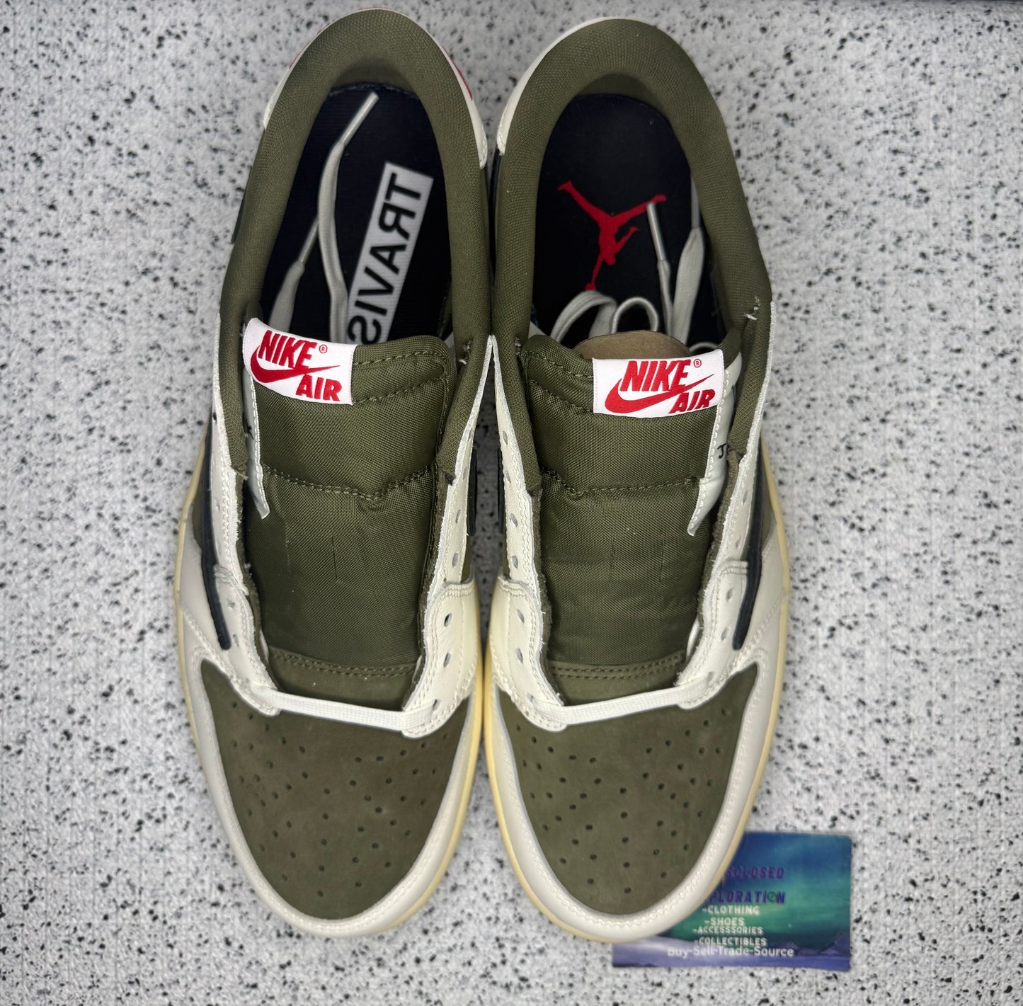 Jordan 1 Low Travis Scott Medium Olive