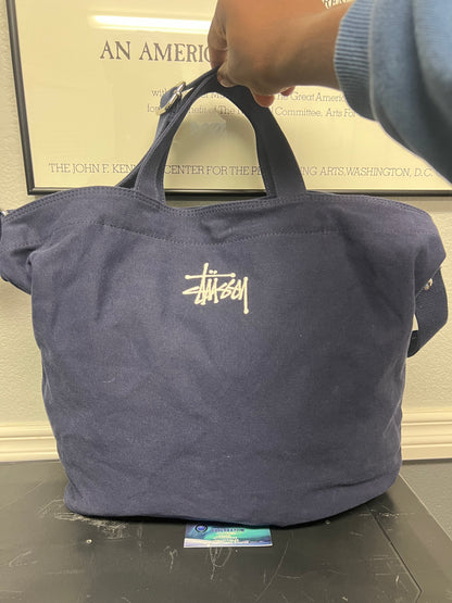 Stussy Canvas Crossbody navy blue Bag