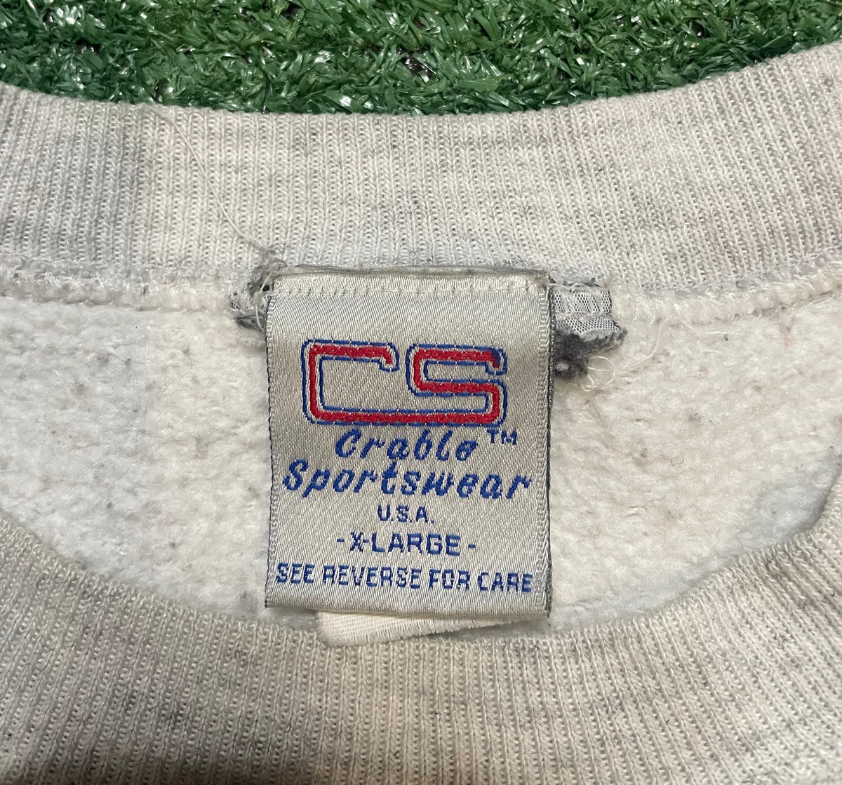 Vintage 1990s University of Michigan embroidered crewneck