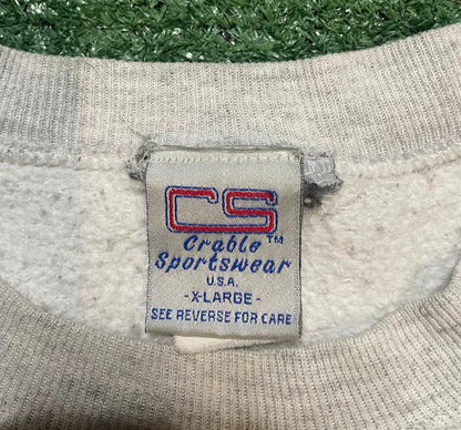 Vintage 1990s University of Michigan embroidered crewneck