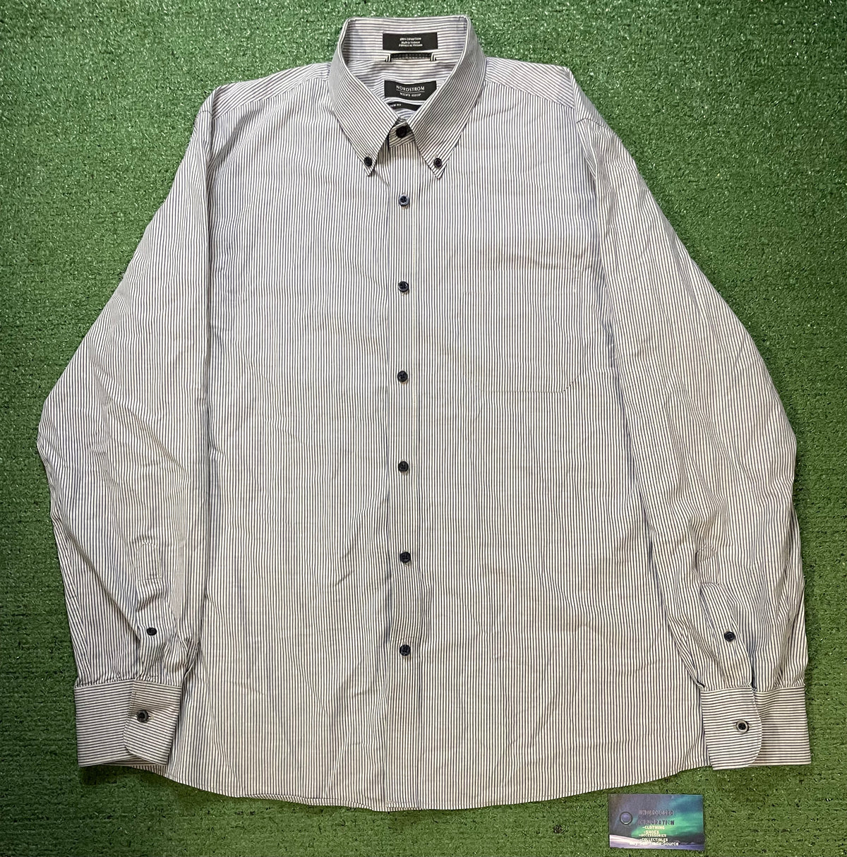 Nordstrom grey button up
