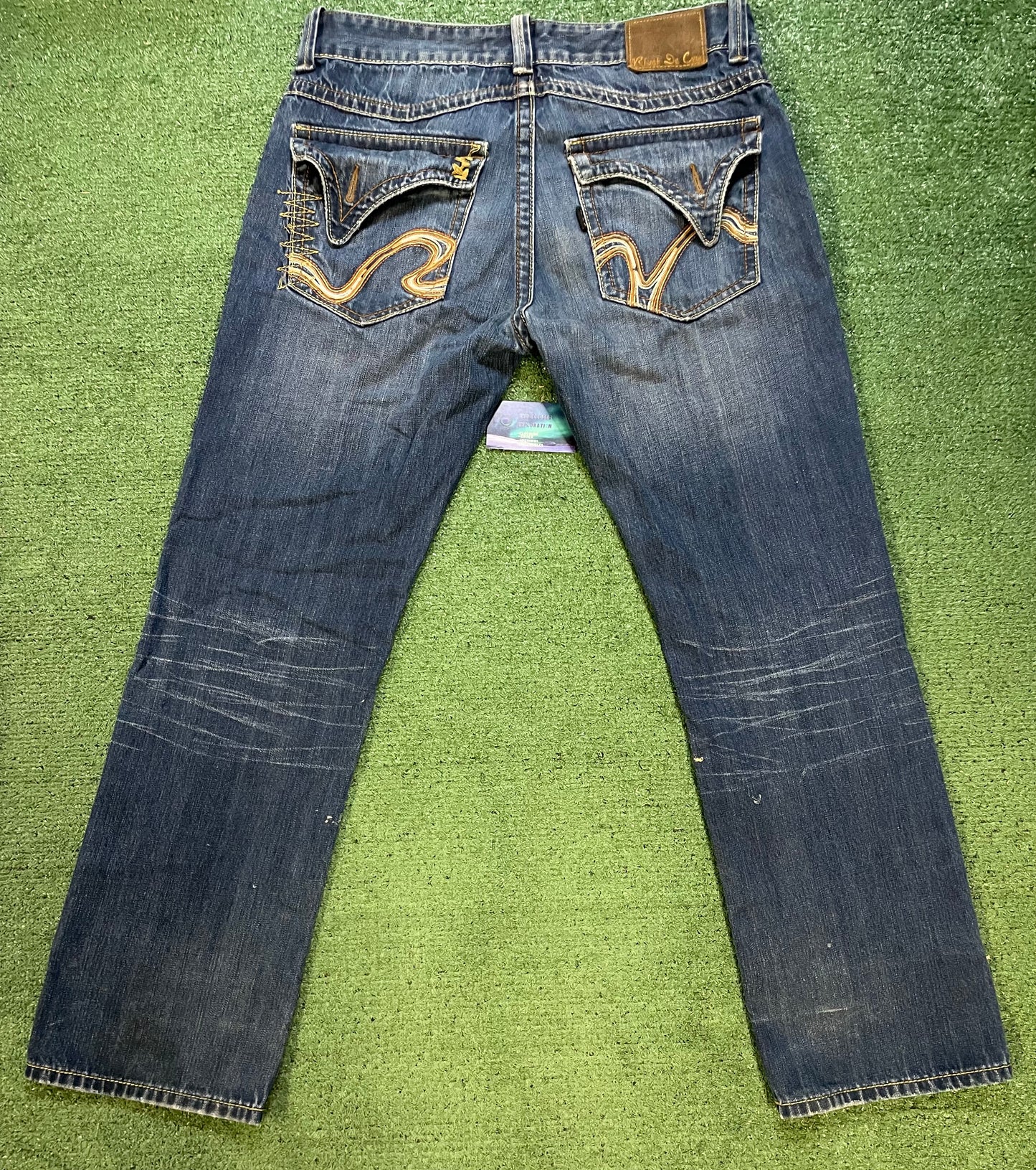 Rivet De Cru embroidered jeans