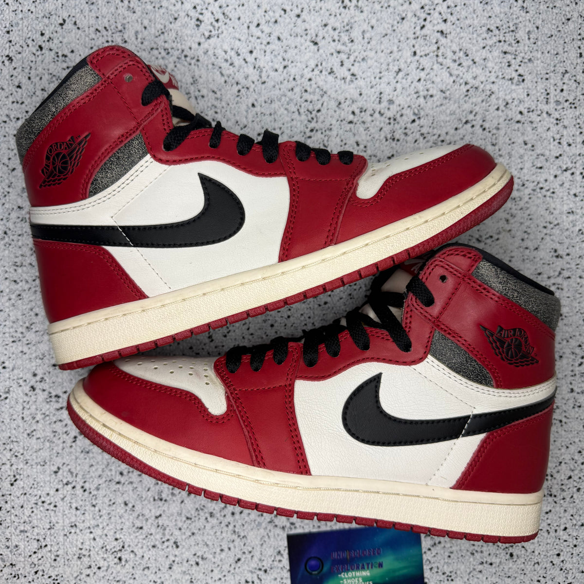 Jordan 1 Lost & Found Chicago 8 Men “Preowned”