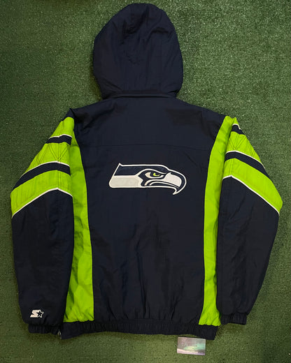 Vintage 2000s Seattle Seahawks starter jacket