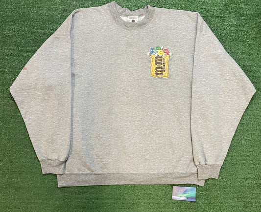 Vintage 1990s m&ms world crewneck