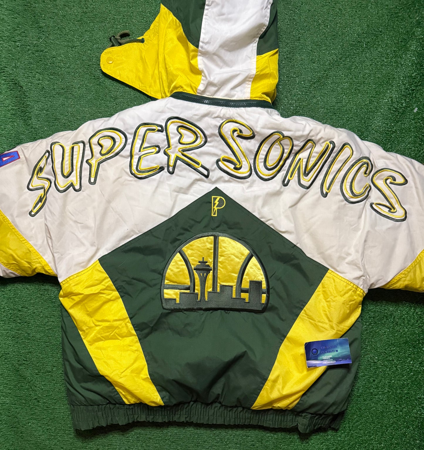 Vintage Seattle SuperSonics Pro Player Jacket