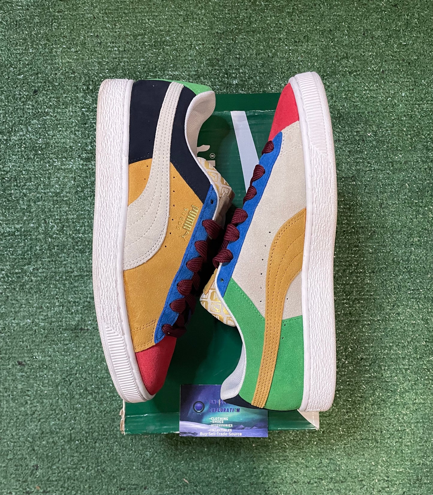 Puma suede classix multicolor size 9.5men/11women