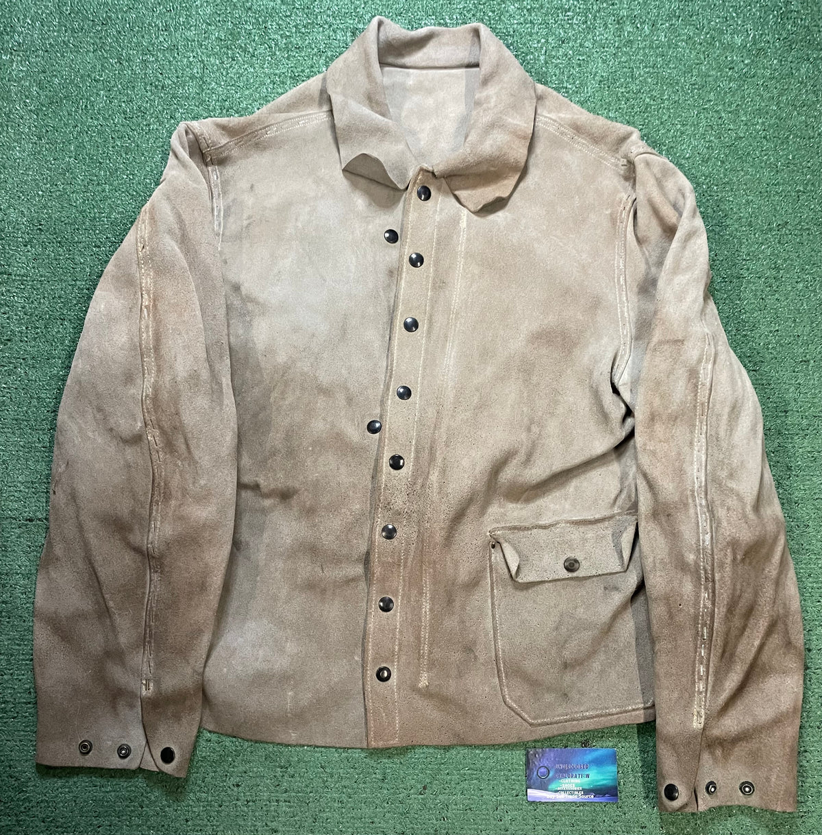 Moutaineer Leathers Welder’s  natural jacket