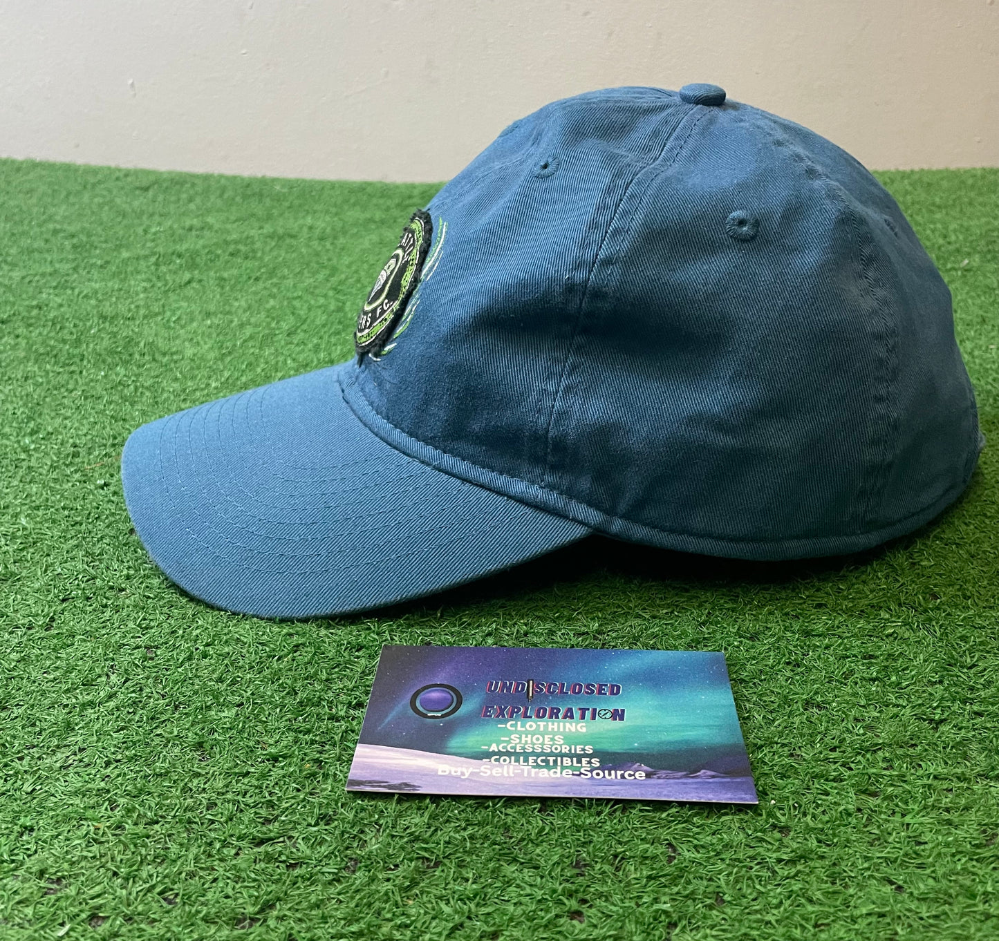 Seattle Sounders blue embroidered hat