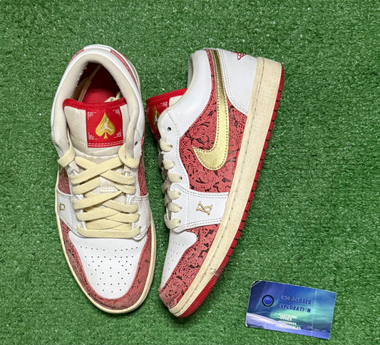 Jordan 1 Low Spades