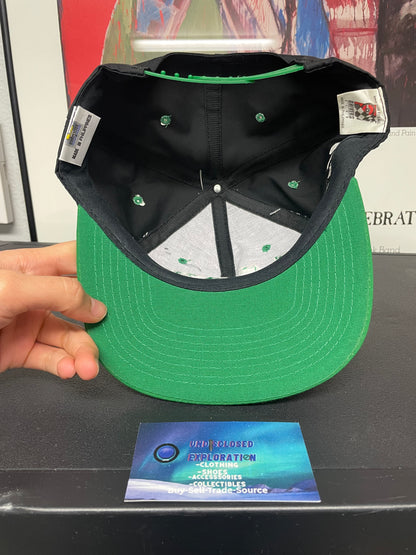 vintage 1990s Harry Gant #33 NASCAR black and green hat