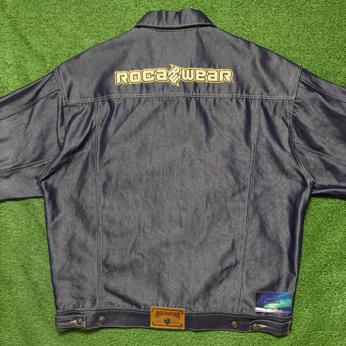 Vintage Rocawear Waxed Denim Jacket