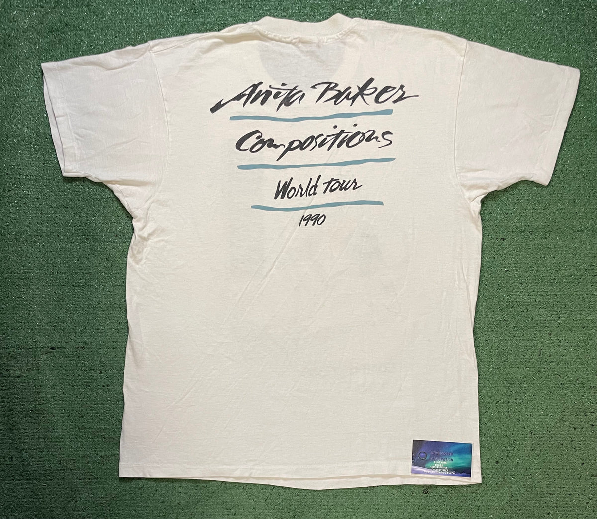 Vintage 1990s Anita Baker compositions tour tee