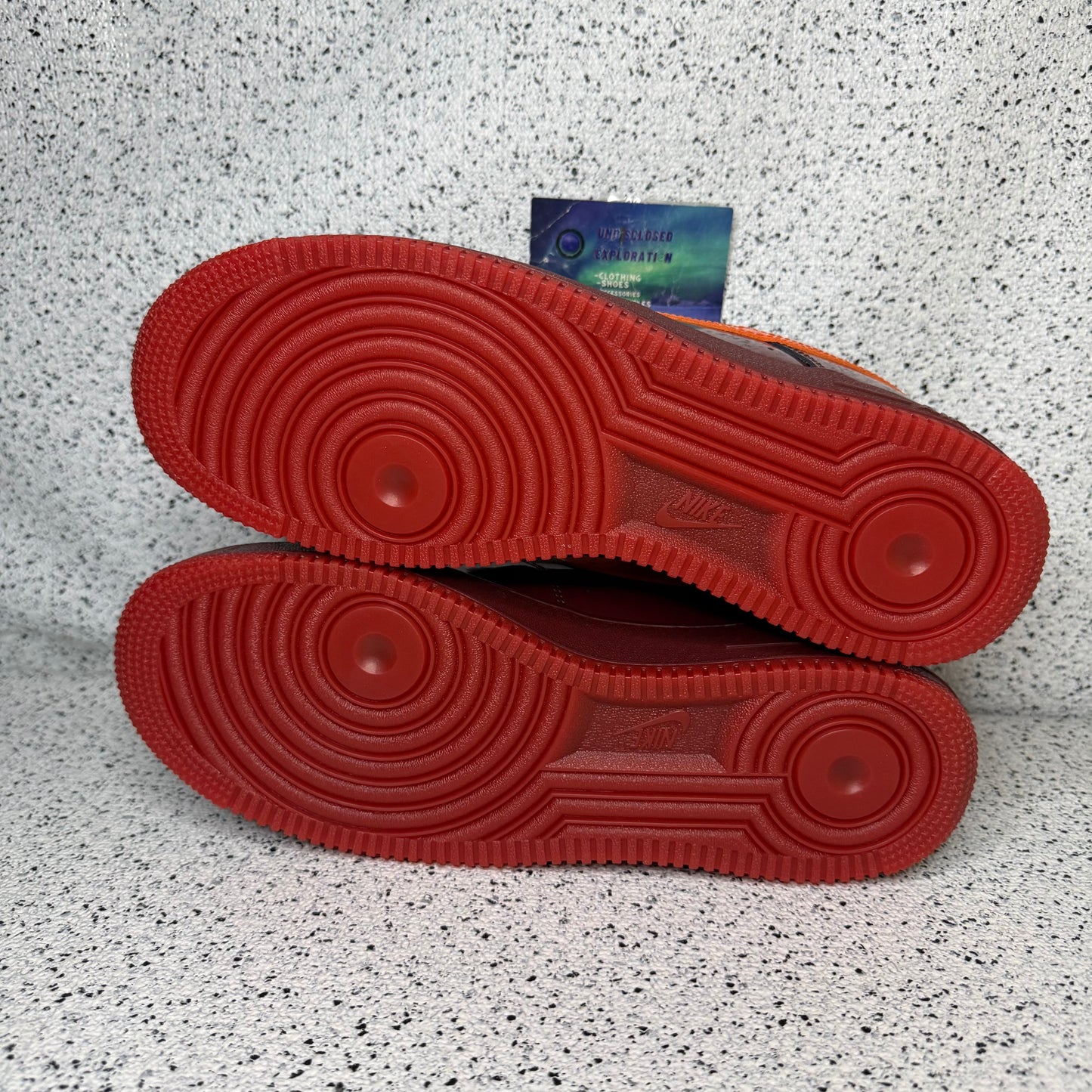 Nike Air Force 1 Patent Leather Dark Team Red