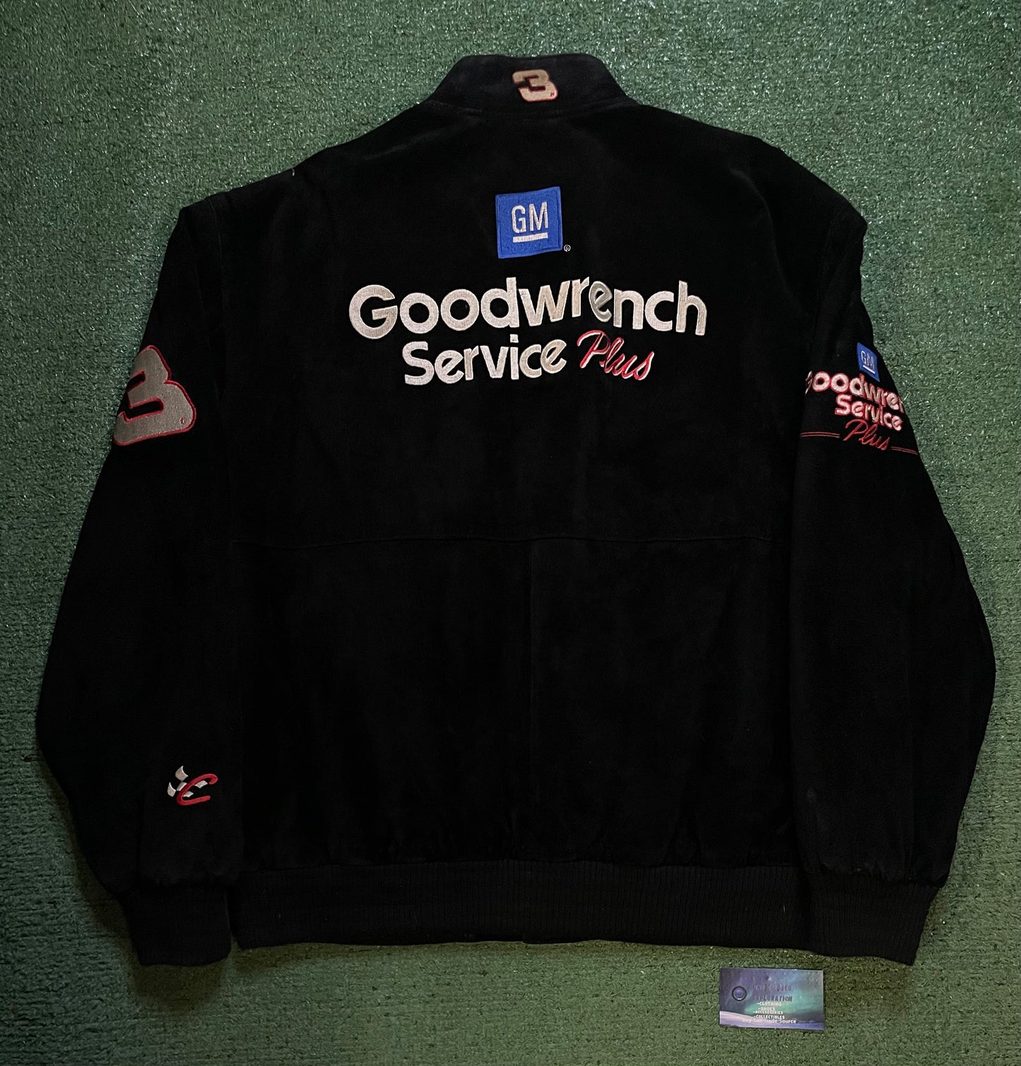 Vintage Goodwrench Service Plus black nascar jacket