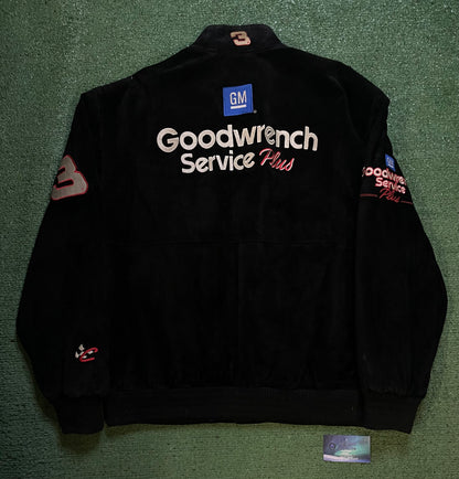 Vintage Goodwrench Service Plus black nascar jacket