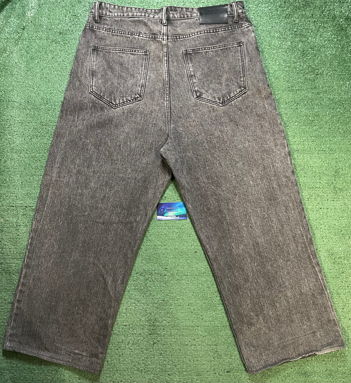 Basketcase Gallery grey denim jeans