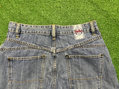 Vintage Y2K Fubu Globetrotter Jorts