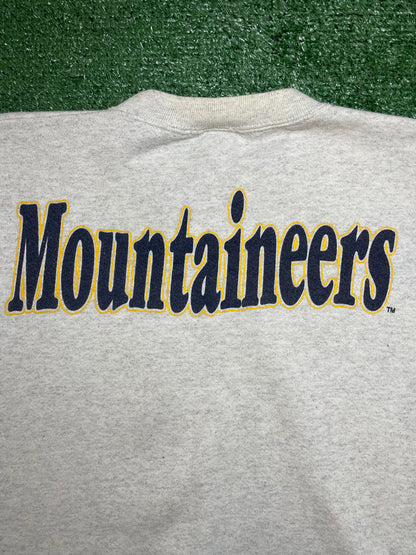 Vintage 1990s West Virginia university mountaineers crewneck