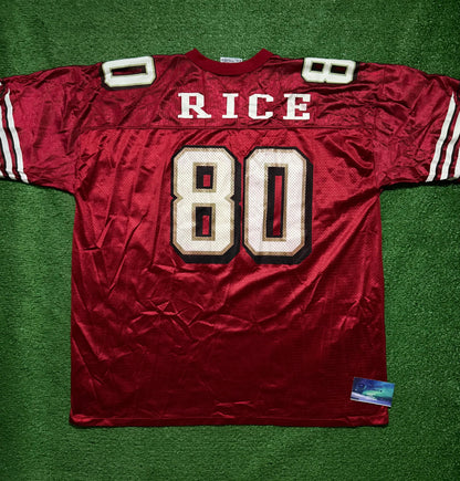 Vintage Jerry Rice 49ers Jersey Logo Athletic