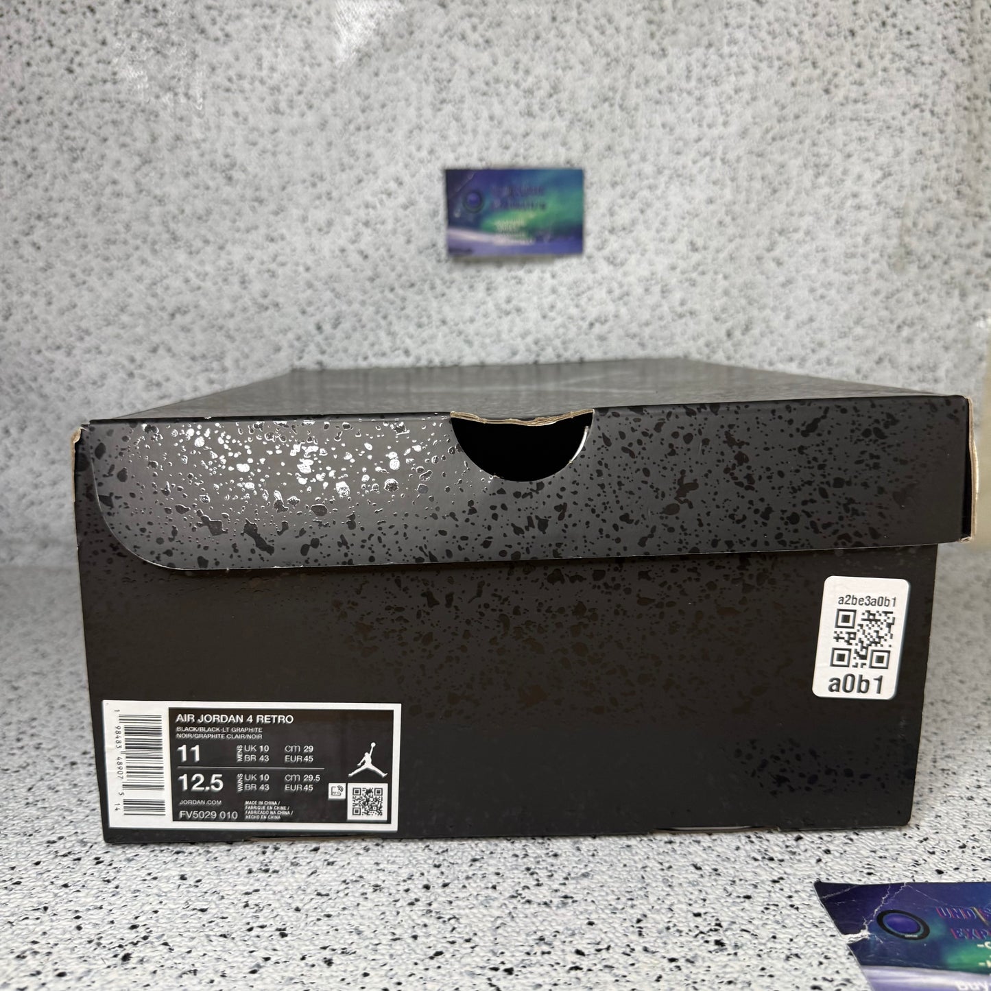 Jordan 4 Black Cat 11 Men “Preowned”