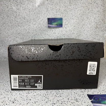 Jordan 4 Black Cat 11 Men “Preowned”