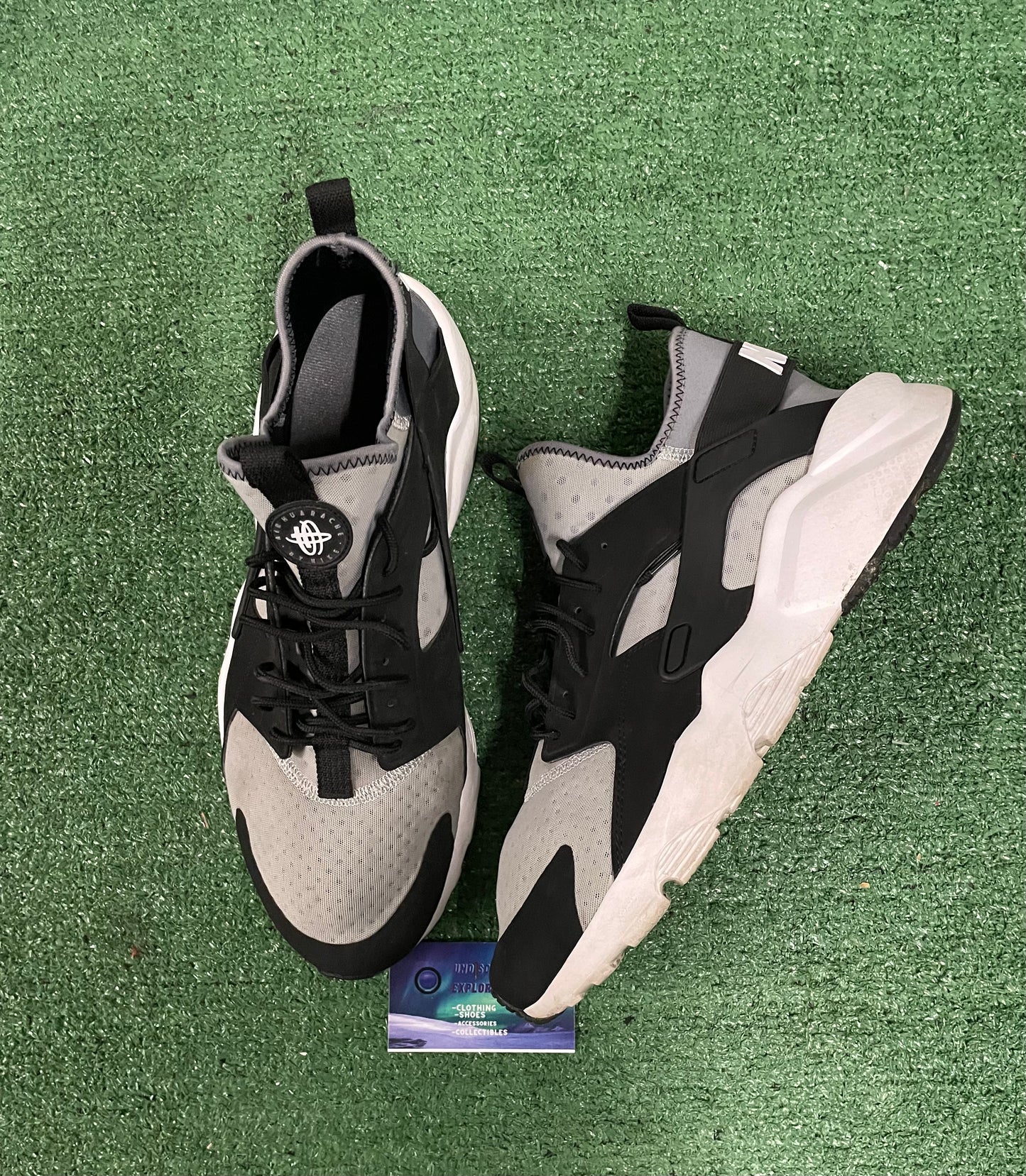 Nike Huarache run  ultra wolf grey size 13men/14.5women