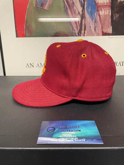 Vintage 1990s USC Trojans fitted embroidered hat