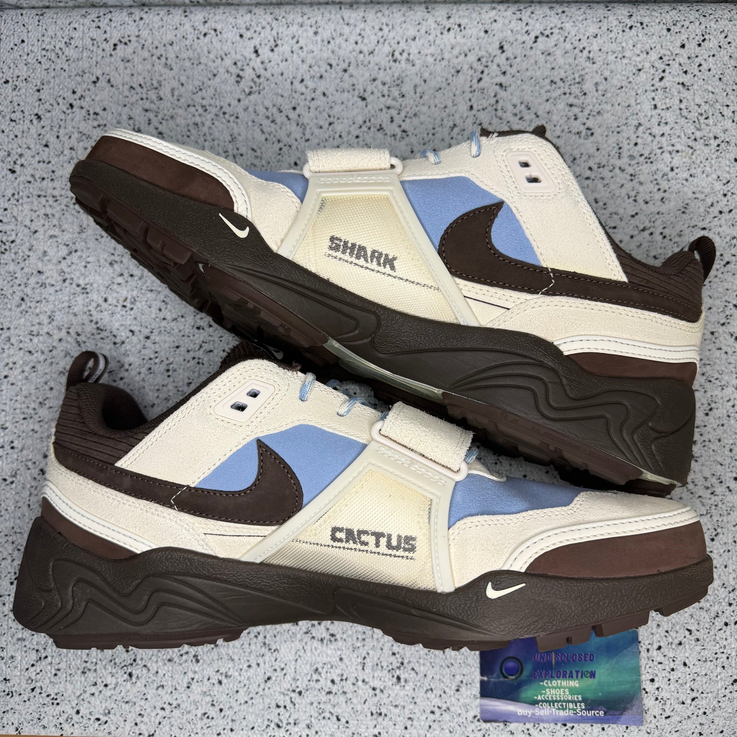 Nike Zoom Field Jaxx Travis Scott Leche Blue 13 Men “Preowned”