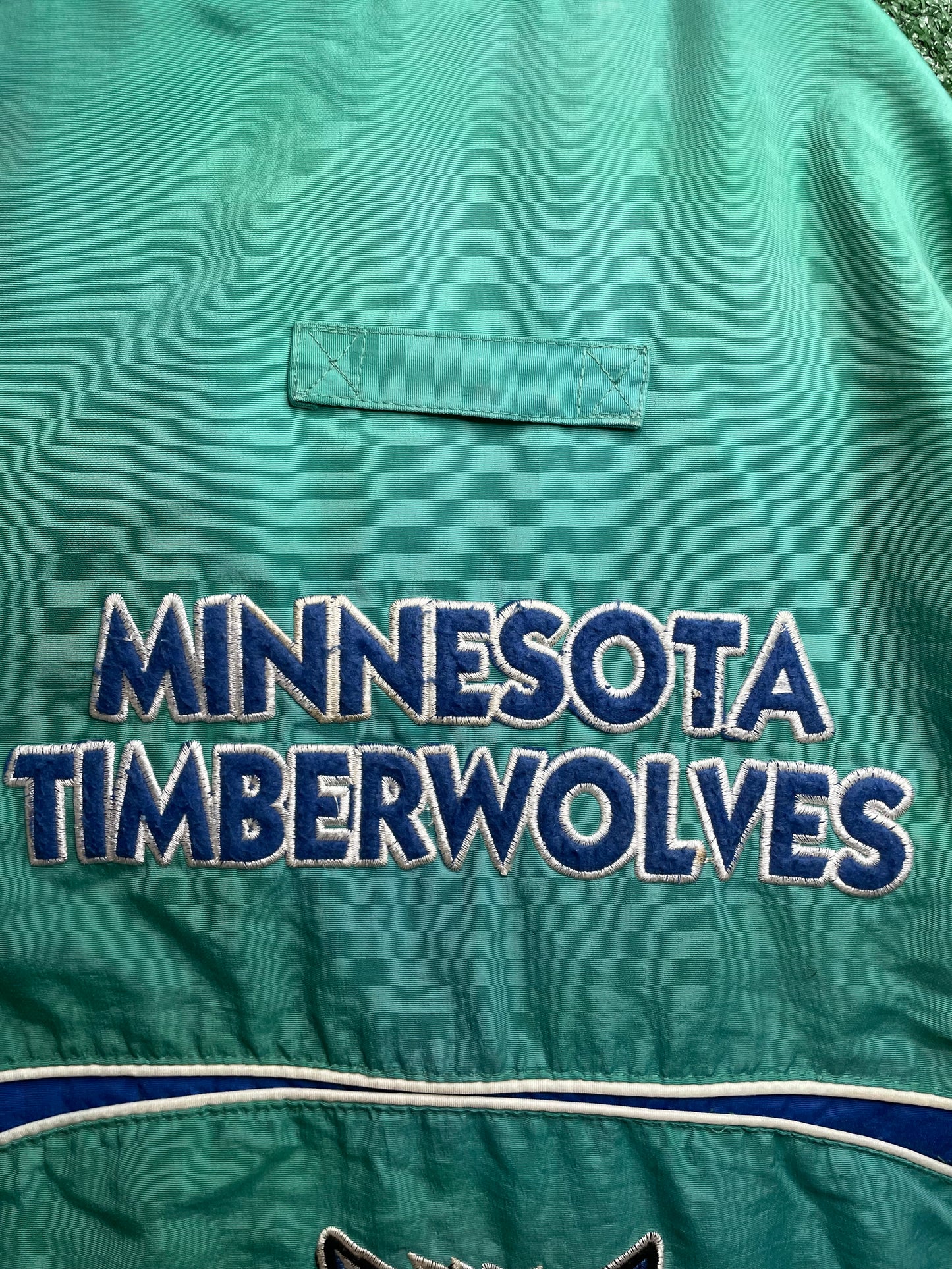 Vintage 1990s Minnesota Timberwolves reversible jacket